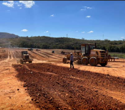Obra de Terraplanagem